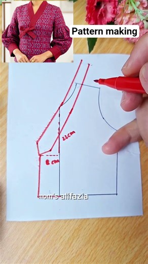 how to make a simple pattern#sewing#pattern#tutorials#design#diy