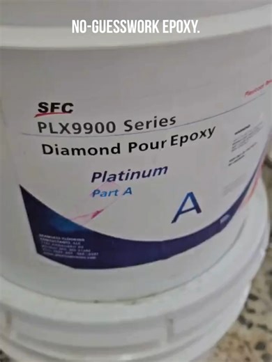 If you’ve been scared of epoxy… this is for you... Shop on Tiktok Shop #DIYEpoxy #diamondpourepoxy #FloorUpgrade #HomeRenovation #ResinsPlus