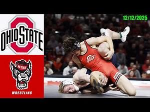 Ohio State Vs. NC State (Today) Full Duals Men's College Wrestling 2025