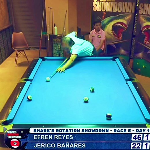 Efren Reyes vs Jerico Bańares: Rotation Game Billiards 2022 New