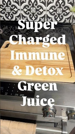 Supercharged Immune & Detox Green Juice Recipe