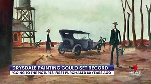 2.3K views · 23 reactions | Russell Drysdale's renowned 1941 artwork 'Going To The Pictures' is expected to fetch a record $3.5 million when it goes to auction for the first time since it was purchased almost 80 years ago. www.7NEWS.com.au #7NEWS | 7NEWS Sydney | Facebook