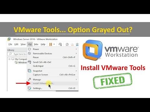 VMware Tools Option Grayed Out [Resolved] ‪@pcguide4u‬