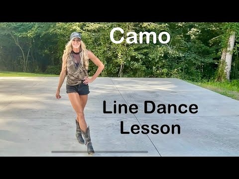 Camo Line Dance Lesson