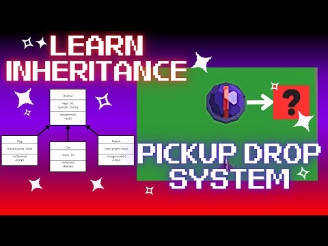 Learn Inheritance and build an item drop system in Unity