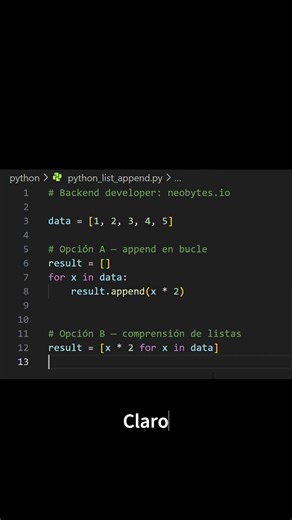 Python — esto funciona… hasta que crece