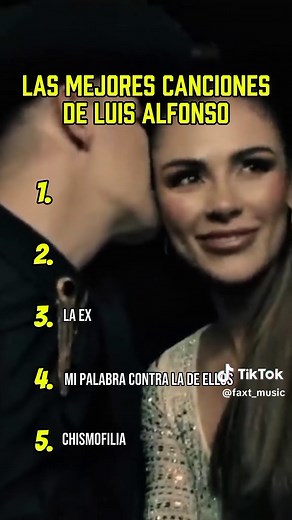 Las mejores canciones de Luis Alfonso en 2026