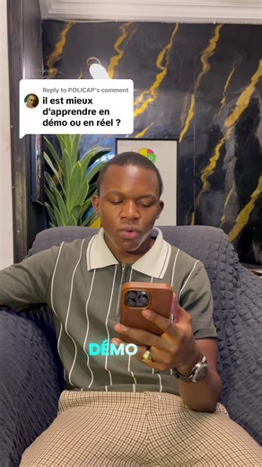 Replying to @POLICAP Je ne recommande pas le compte démo pour un débutant #heritierdidi #trading #discipline #demo #reel