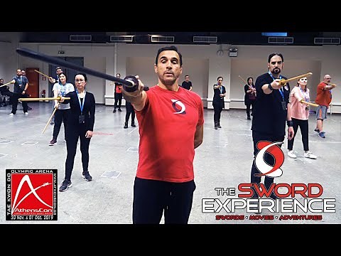 AthensCon 2019 - Adrian Paul's Sword Experience Seminar