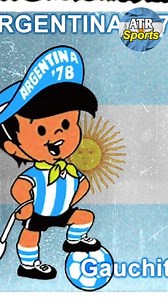 La mascota del Mundial 78 #wordcup #Argentina #futbol | atrsportsargentina