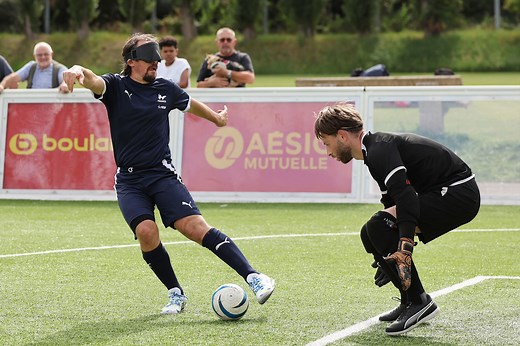 How Visually Impaired Athletes Play Football (Soccer) at the Paralympics