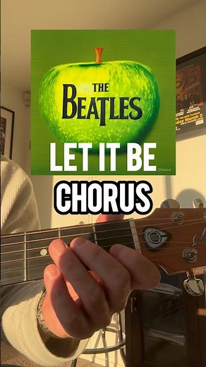 The Beatles - Let It Be chorus guitar chords