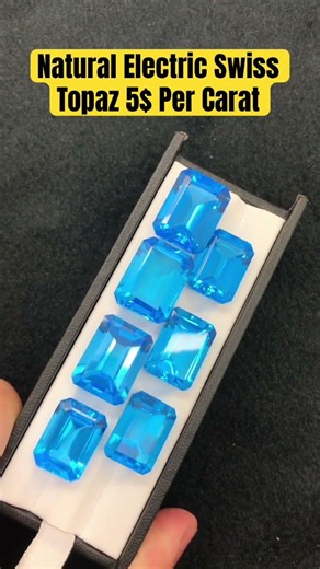 Electric Swiss Topaz #swisstopaz #preciousgemstone #gemquality #gemstone #gemsnjewellery #semiprecio