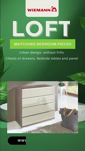 Wiemann Loft Matching Bedroom Pieces | Stylish Contemporary Bedroom Furniture | Premium UK Design