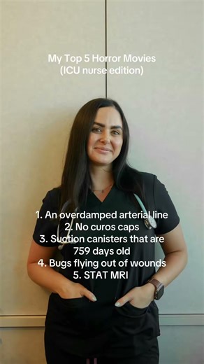 What unit do you work on and what are your five nursing horror movies?inspo: @NurseAustinUnfiltered