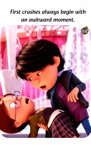 Cartoon Hub on Instagram: "💖 Interesting Fact — Despicable Me 2 (2013) This mall scene where Margo meets Antonio is designed as a classic rom-com moment, intentionally animated to feel awkward, gentle, and innocent rather than flashy. The animators softened Margo’s movements, slowed her reactions, and added subtle pauses to capture the realism of a first crush — nervous eye contact, hesitation, and emotional surprise. What makes this moment special is that it marks Margo’s transition from child