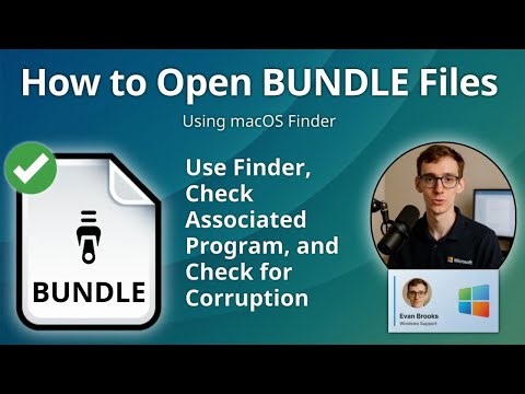 How to Open BUNDLE Files (macOS Finder)
