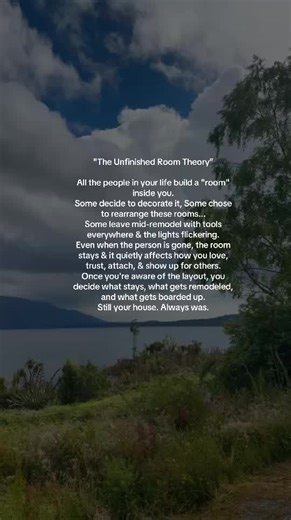 Understanding the Unfinished Room Theory in Relationships