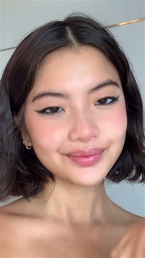 why didn’t I try this makeup style sooner 😭 im obsessed