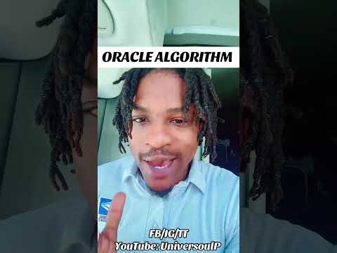 THE ORACLE ALGORITHM