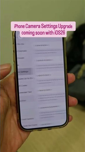 iPhone’s NEW Camera Settings in iOS 26: The Ultimate Upgrade