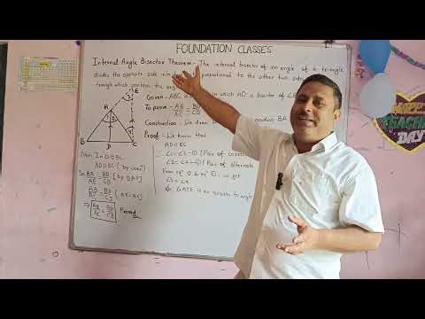 3.Internal angle Bisector Theorem 🔺🟩🟣♦️🔶