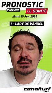 Vincennes💥PRONOSTIC⚡ #quinte #pmu - Mardi 10 févr. 2026 🎯Partants et cotes en direct : https://www.canalturf.com/pronostics-PMU/2026-02-10/paris-vincennes/397102_prix-de-dieppe.html | Canalturf