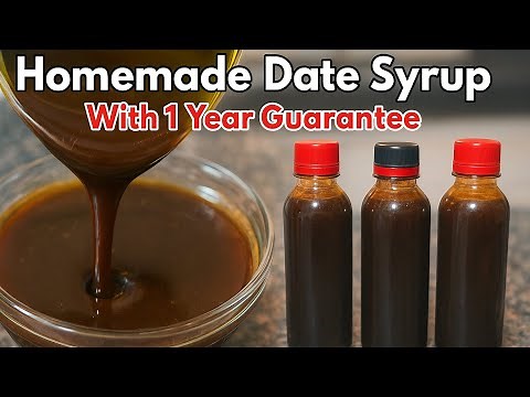 How to make Date Syrup at home | a step by step tutorial | Date Syrup Business