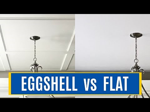 Which Paint Sheen to Use on Ceilings? Eggshell vs Flat Paint Sheen