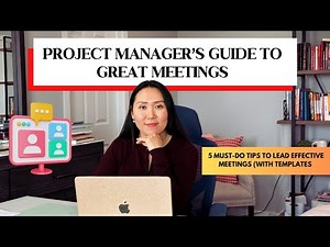 5 MUST-DO tips to lead effective project meetings | templates included