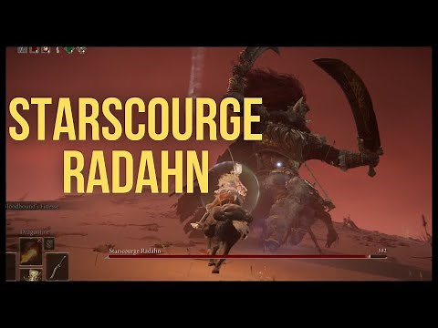 How to beat Starscourge Radahn with a Melee Build on Elden Ring!