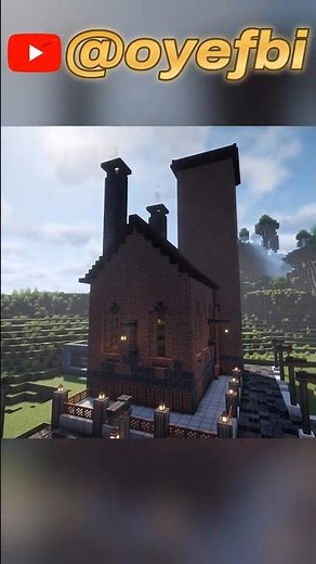 Industrial Factory in Minecraft Timelaps #minecraftbuild #creative #shorts