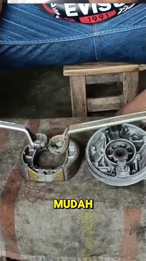 Installing brake pads