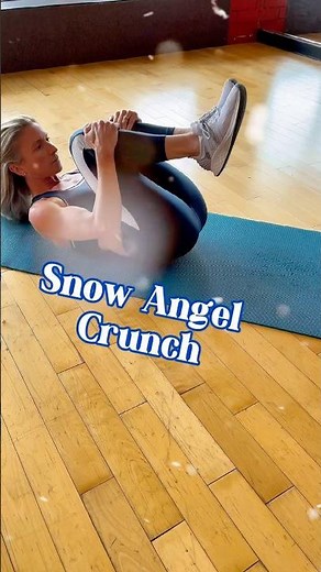 Snow Angel Crunches: The Core Exercise You Didn't Know You Needed