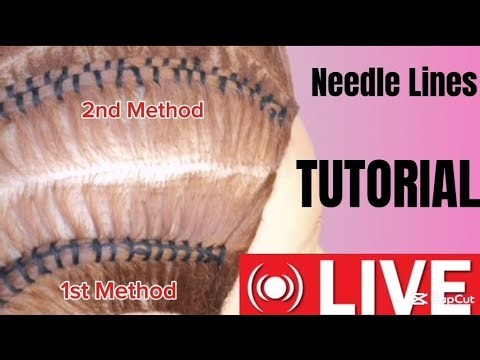 LIVE: Perfect Needle Lines Tutorial | 2 Methods Step-by-Step for Clean Parts