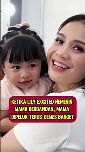 KETIKA LILY EXCITED NEMENIN MAMA BERDANDAN #raffinagita #babylily #babyrans #feedshorts #ranaima
