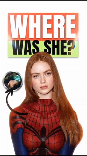 WHERE WAS SADIE SINK IN SPIDERMAN BRAND NEW DAY TRAILER? #sadiesink #spiderman #trailer