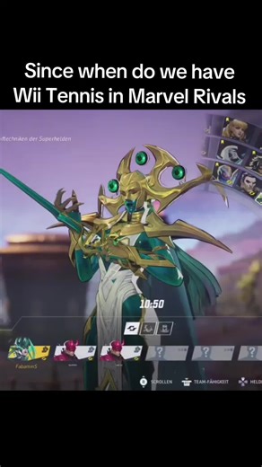 Marvel Rivals: Daredevil vs Magneto in Wii Tennis