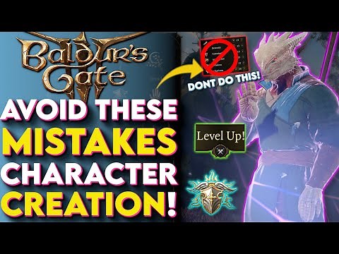 Mistakes to Avoid In Character Creator In Baldur's Gate 3! - Baldurs Gate 3 Character Creation Guide