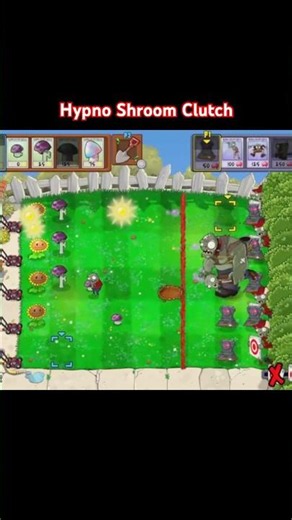 Hypno Shroom Is Insane in Versus Mode #plantsvszombies
