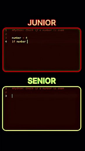 python junior vs Senior #alonsonavastack #python