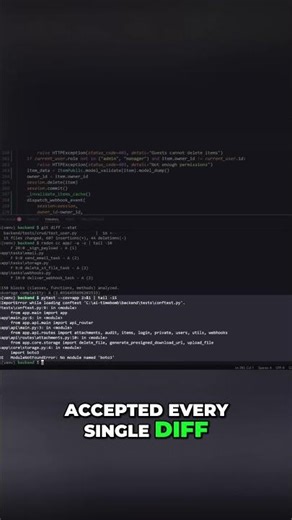 AI Code Bot ACCEPTS Everything, BREAKS Your Code! #shorts