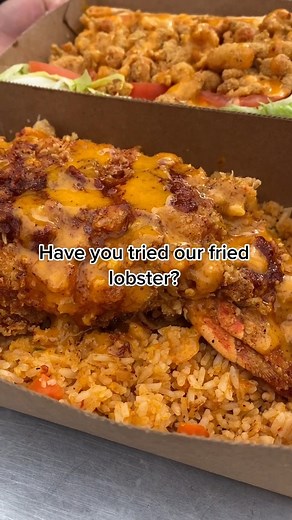 Our fried lobster go crazy 🤯 | Lotus Seafood