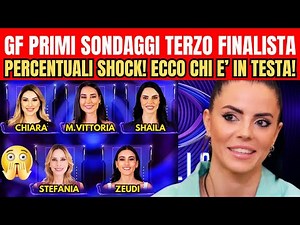 GRANDE FRATELLO 2025: CHI SARÀ IL TERZO FINALISTA? ECCO I PRIMI SONDAGGI!