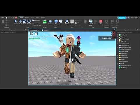 How to make an NPC have emotes! Make sure when you load your character it is R15!
