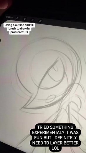 Snivy Fan Art Process in Procreate