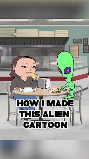 Felipe Di Poi on Instagram: "How I made my alien cartoon Voices by @caro_phone and @asadallsupremebeing"