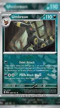 Umbreon (Master Ball Pattern) Takes Center Stage: A Deep Dive into its Attacks and Strategies