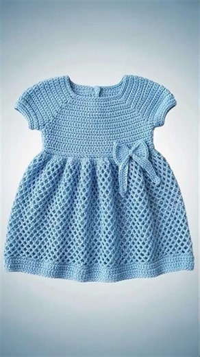 Crochet Outfit inspiration for kids 😍#foryou #fashion #diy #crochet #partydress