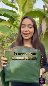 How cool is this?? Women-led brand Banofi Leather is taking agricultural waste from bananas and making beautiful cruelty-free bags! 🌴🍌😱 We’re in awe! Click the link in our bio for more sustainable vegan leather alternatives! 🎥 @aradhana.chatterjee | VegNews